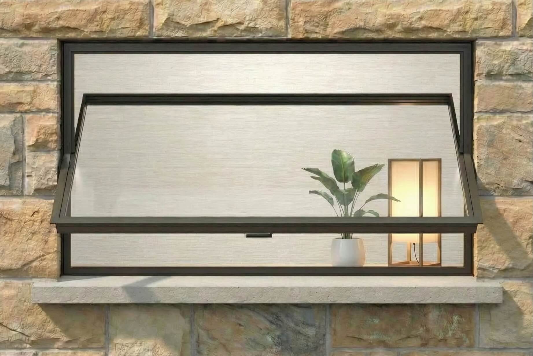 Horizontal Pivot Windows