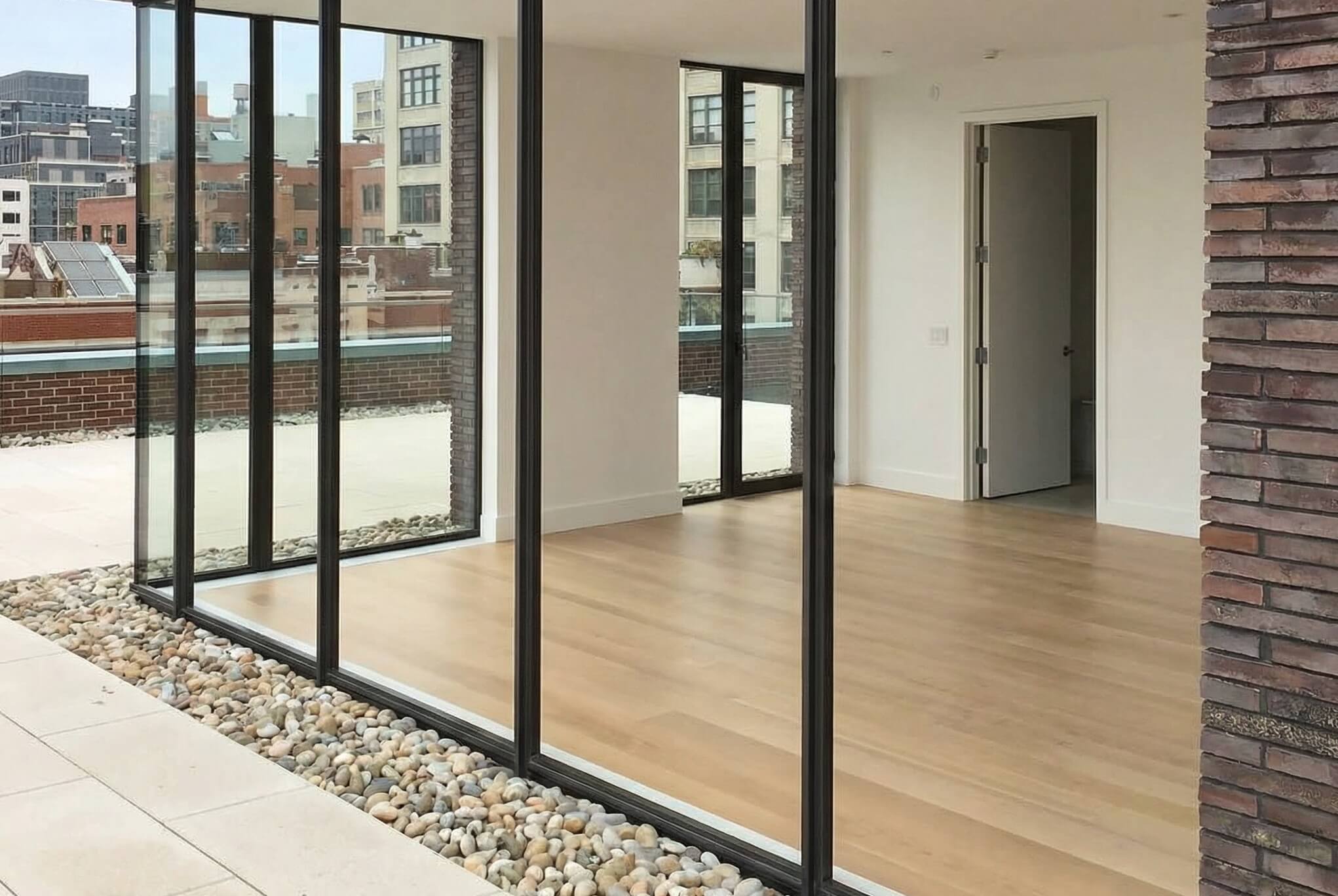 Slender Steel Curtainwall