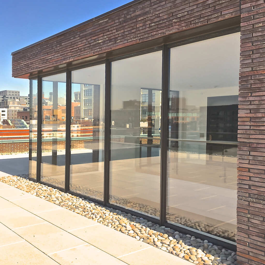 Slender Metal Window Walls